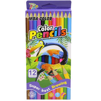 MBA Color Pencils Set (12 Colors) / Q-26 - Karout Online -Karout Online Shopping In lebanon - Karout Express Delivery 