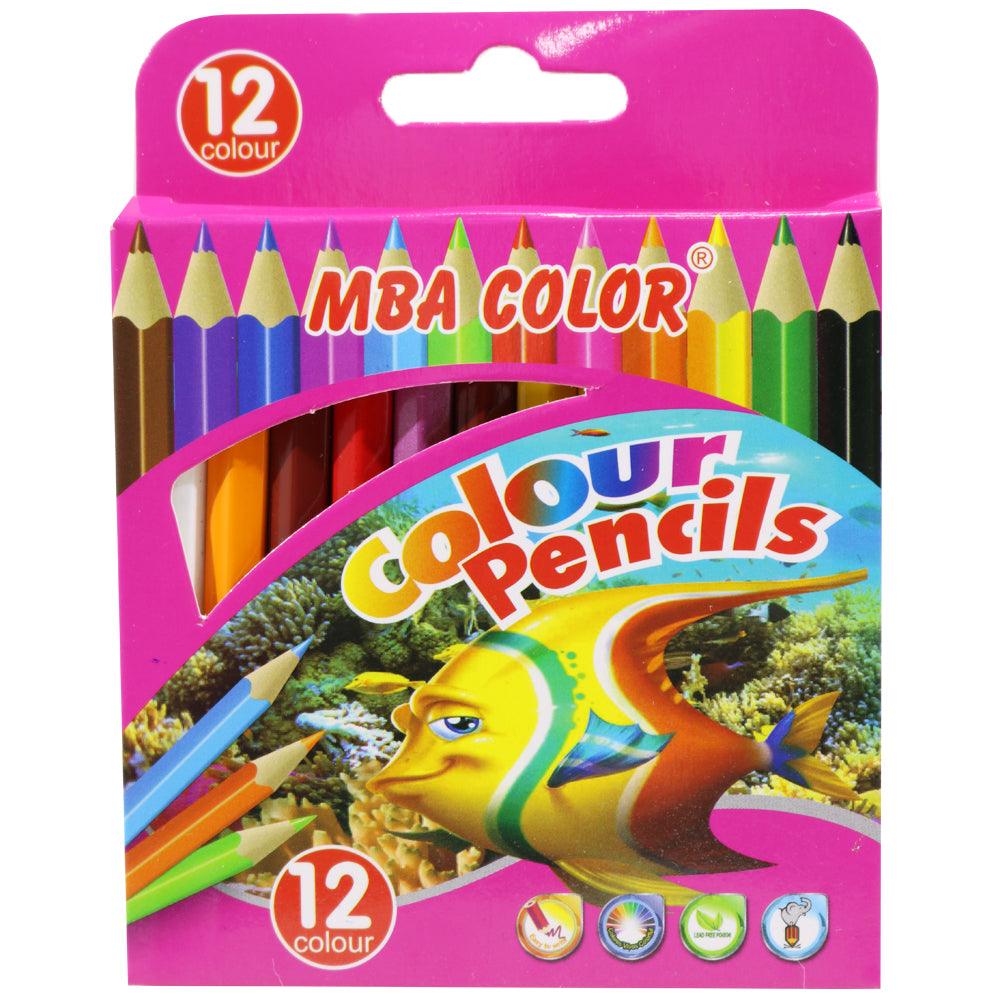 MBA Color Mini colour Pencils (12 Pcs) / K-99/ 9012-12