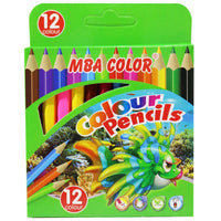 MBA Color Mini colour Pencils (12 Pcs) / K-99/ 9012-12 - Karout Online -Karout Online Shopping In lebanon - Karout Express Delivery 
