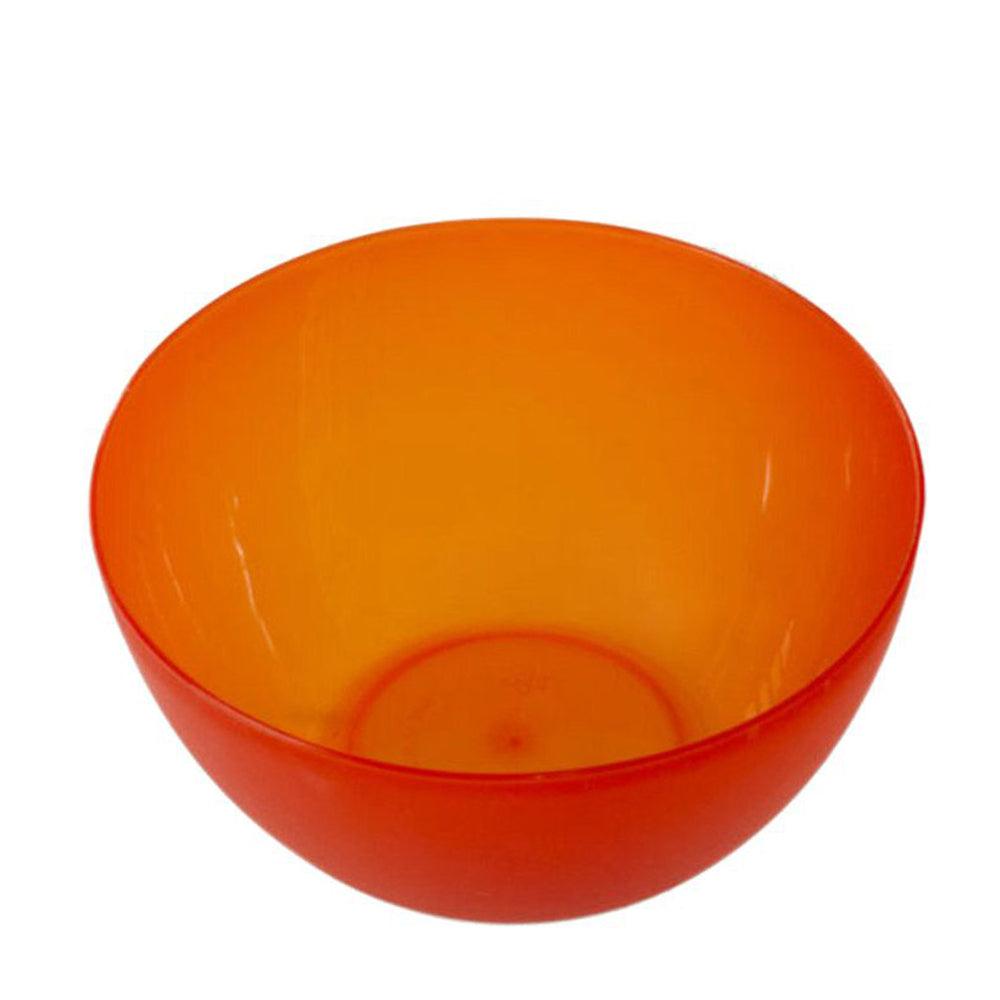Circular Orange plastic Bowl ( 4 Pcs) / L-325A - Karout Online -Karout Online Shopping In lebanon - Karout Express Delivery 