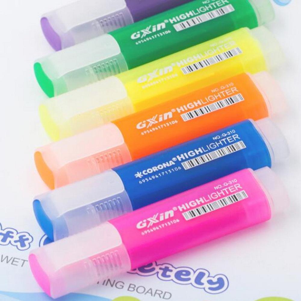 Gixin  Highlighter Marker Pen Multi Colored Highlighter.