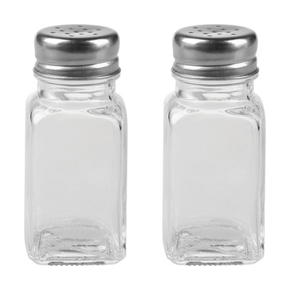 Glass Salt & Pepper Set (2 Pcs) / MA-258 - Karout Online -Karout Online Shopping In lebanon - Karout Express Delivery 