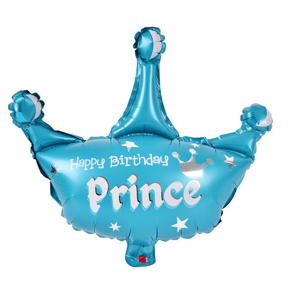 Prince/princes Crown Balloon Helium Q-529 Birthday & Party Supplies