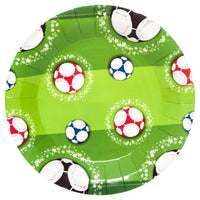 Birthday - Football Paper Plate ( 6 Pcs) / E-20 Birthday & Party Supplies