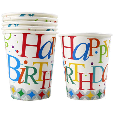 Party Cup-Happy Birthday Paper Cup E-34 / 850345 Birthday & Party Supplies