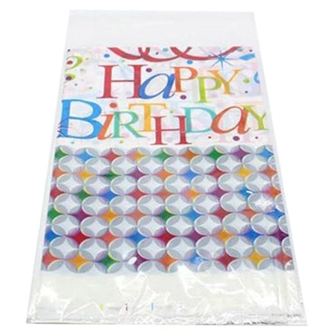 Happy Birthday Table Cover E-37 Birthday & Party Supplies