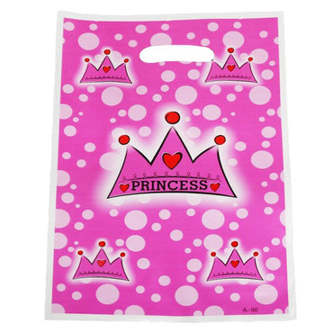 Princess Crown Gift Bags (6 Pcs) / E-470 Birthday & Party Supplies