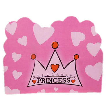 Birthday- Princess Pink Invitation Cards (6 Pcs) / E-473 Birthday & Party Supplies