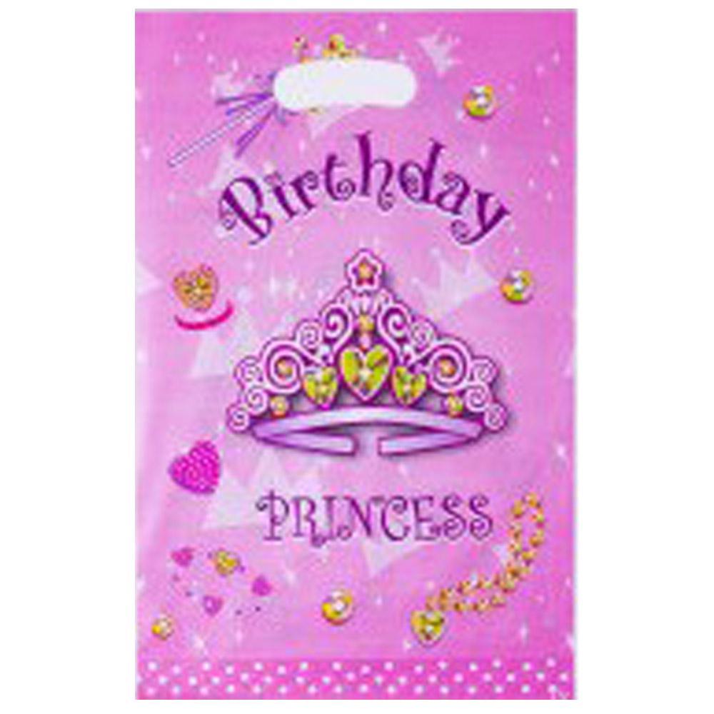 Birthday Princess Gift Bags (6 Pcs) E-494 Birthday & Party Supplies