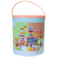 Farm Building Blocks 100 pcs - Karout Online