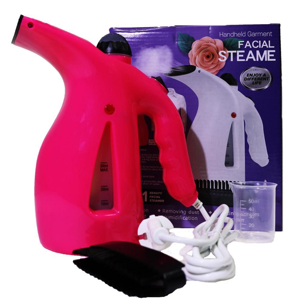 Handheld Garment Steamer for Clothes with Fast Heat Up Steam Iron Facial Steamer 800W - Karout Online