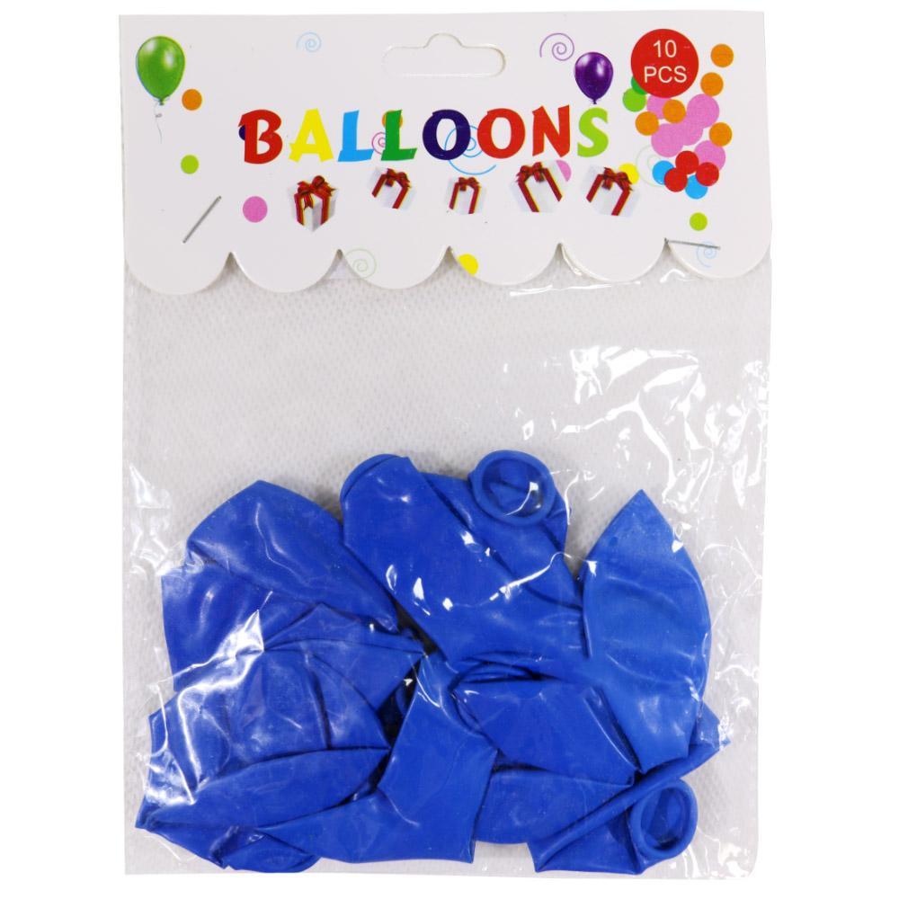 Birthday- Colored Balloons (6 Pcs) / M-286/784158/6920192155019 Blue Birthday & Party Supplies