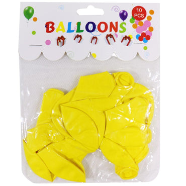 Birthday- Colored Balloons (6 Pcs) / M-286/784158/6920192155019 Yellow Birthday & Party Supplies