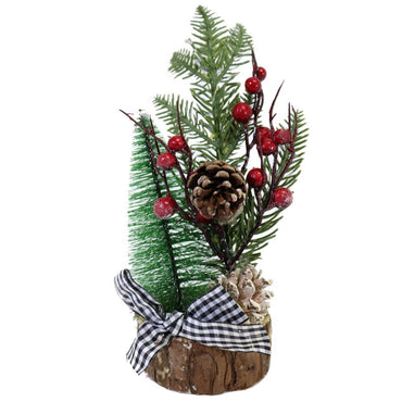 Christmas Plant Decoration 25 x 8 cm.
