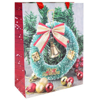 Christmas Gift Bag 23.5 x 18 x 8 Cm.
