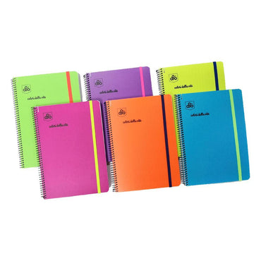 Opp 70 gsm - Cover: Polypropylene 0.50 mm 72 sheets - 144 pages - S.