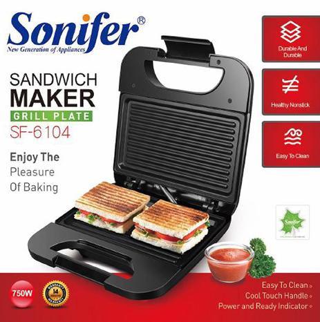 Sonifer Sandwich Maker 750 W Electronics