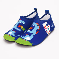 Kids Slippers Quick Dry Kids Water Swimming Shoes with Heel Child Water Socks Cartoon