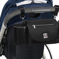 Ryco Pram Bag Microfiber Black - Karout Online -Karout Online Shopping In lebanon - Karout Express Delivery 