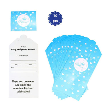 Royal Prince- Invitation Cards (10 pcs).