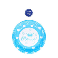 Royal Prince- Paper Plates 18 cm (10 pcs).