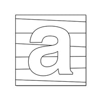 Stephen Joseph Alphabet Craft Canvas