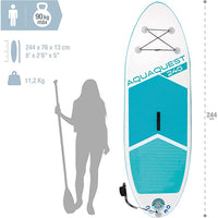 (NET) Intex 68241NP  Aqua Quest 240 SUP with Hand Pump and 216 cm Oar 244x76x13 cm