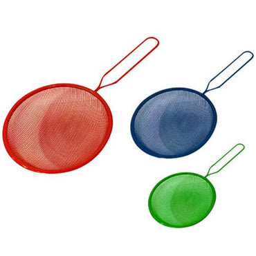 Stainless Steel Strainer Set (3 Pcs) - Karout Online -Karout Online Shopping In lebanon - Karout Express Delivery 