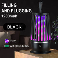 (Net) Portable Led Mosquito Killer Lamp Radiationless Electric Insect Trap USB / 23fk005