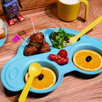 Lova Kids Food Plate Car - Karout Online -Karout Online Shopping In lebanon - Karout Express Delivery 