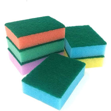 Beyti Colored Kitchen Sponge Set ( 6 Pcs) - Karout Online -Karout Online Shopping In lebanon - Karout Express Delivery 