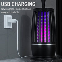 (Net) Portable Led Mosquito Killer Lamp Radiationless Electric Insect Trap USB / 23fk005