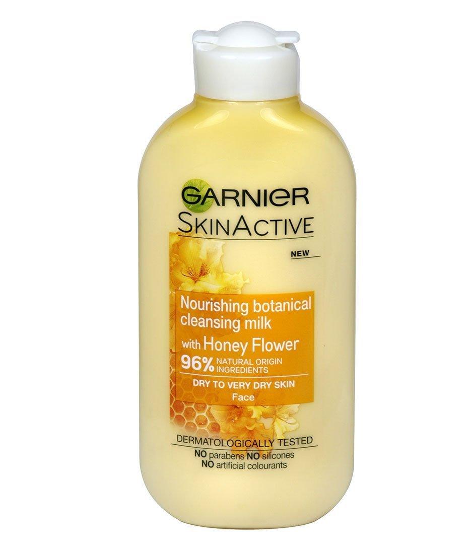 GARNIER SkinActive Nourishing Botanical Cleansing Milk with Honey Flower 200ml - Karout Online -Karout Online Shopping In lebanon - Karout Express Delivery 