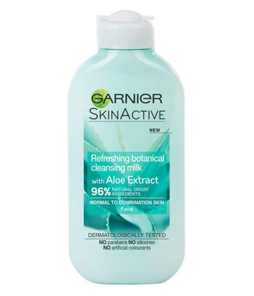 GARNIER SkinActive Cleansing Milk Aloe Vera 200ml - Karout Online -Karout Online Shopping In lebanon - Karout Express Delivery 