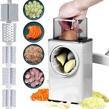 (Net) Hand Vegetable Cutter Rotary Grater - Elevate Your Culinary Experience / 87744 / KN-75 / 2315