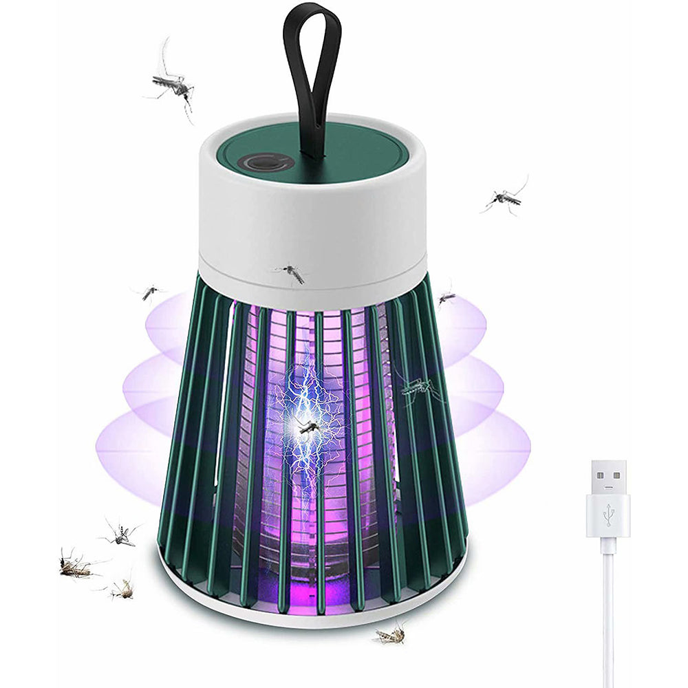 Portable Rechargeable Usb Electric Mosquito Killer Led Uv Repellent Lamp / 6918320552250