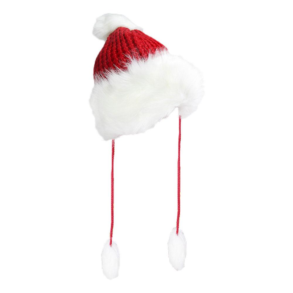 Christmas Red Fur Hat / Q-1173 - Karout Online -Karout Online Shopping In lebanon - Karout Express Delivery 