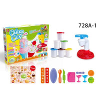 Color Clay Diy Ice Cream  Play Set.