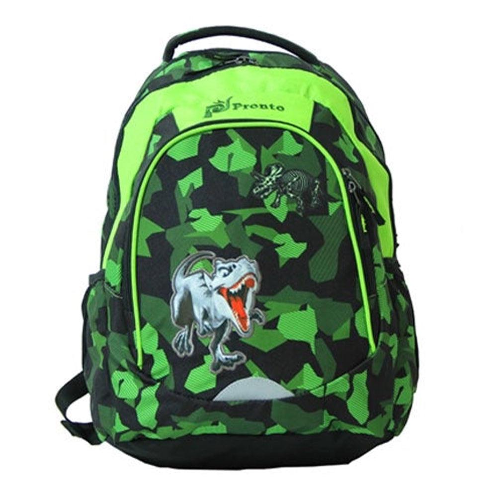 Pronto 18 Inch Dinosaur School Bag - Karout Online -Karout Online Shopping In lebanon - Karout Express Delivery 