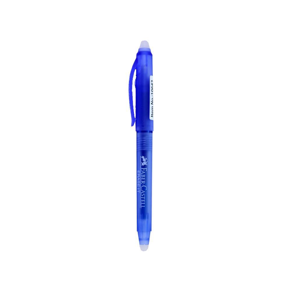 Faber-Castell Erasable Ball-Point Pen/ Blue.