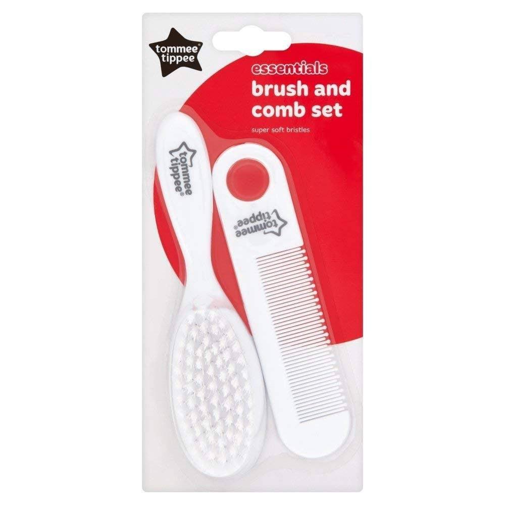 Tommee Tippee – Comb & Brush Set 0m+ - Karout Online -Karout Online Shopping In lebanon - Karout Express Delivery 