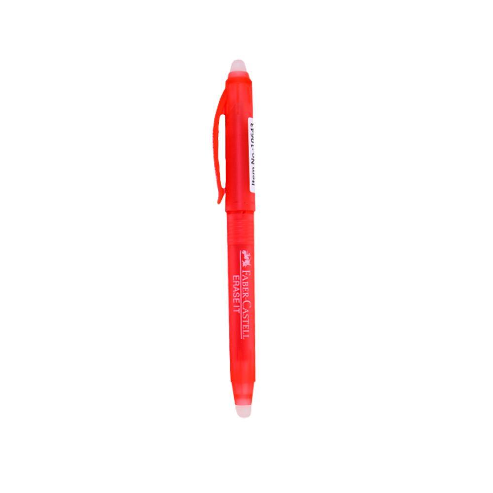 Faber-Castell Erasable Ball-Point Pen/ Red.
