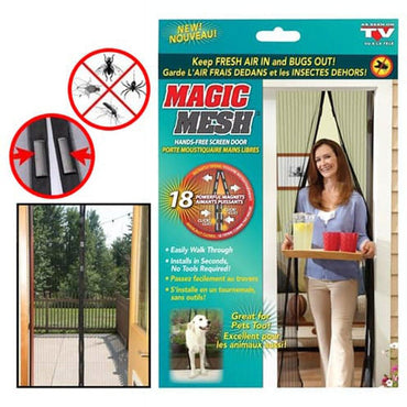 Magic Mesh – Magnetic Anti Mosquito net Door Window Curtain 210x100cm / 22FK096/ 00962 - Karout Online -Karout Online Shopping In lebanon - Karout Express Delivery 