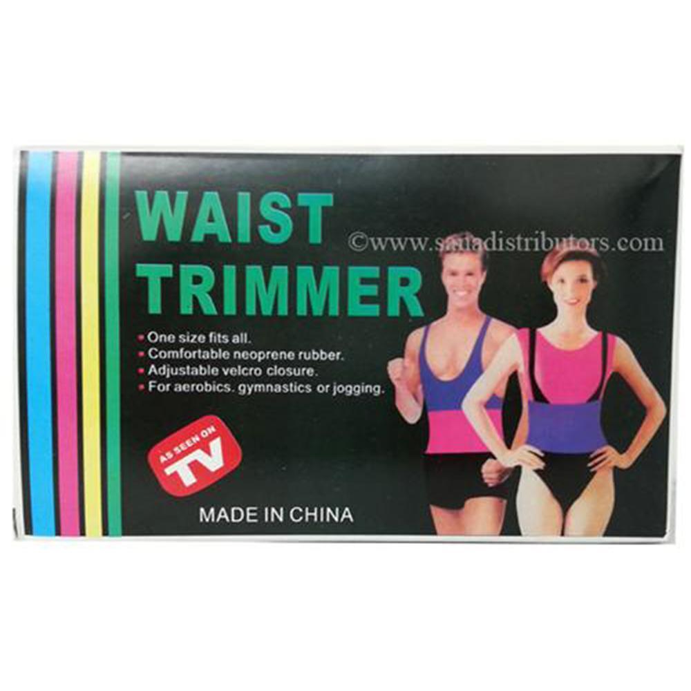 As Seen On TV Adjustable Neoprene Rubber Waist Trimmer Tummy Belt - Karout Online
