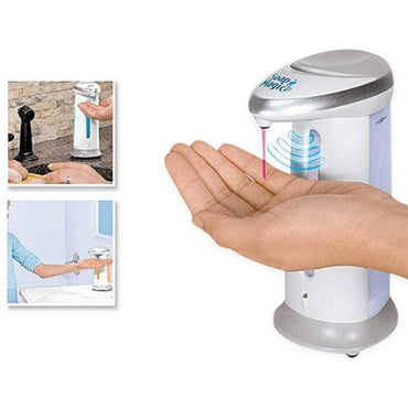 Soap Magic Automatic Soap Dispenser Touch less counter-top liquid soap dispenser waterproof base for Kitchen and Bathrooms - Karout Online -Karout Online Shopping In lebanon - Karout Express Delivery 