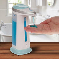 Soap Magic Automatic Soap Dispenser Touch less counter-top liquid soap dispenser waterproof base for Kitchen and Bathrooms - Karout Online -Karout Online Shopping In lebanon - Karout Express Delivery 