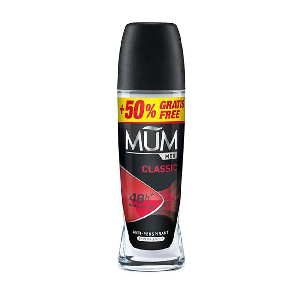 Mum Classic Men Deodorant Roll-on 75 ml - Karout Online -Karout Online Shopping In lebanon - Karout Express Delivery 