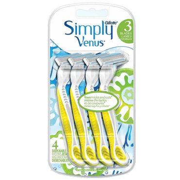 Gillette Simply Venus3 Plus Disposable Razors *4.