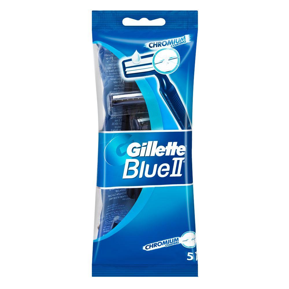 Gillette Sensor 2 Plus Fixed Disposable Razors 5 Pieces.