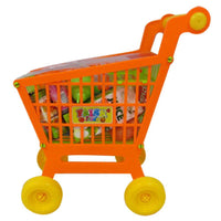 Shopping Cart With Plastic Items Toys & Baby